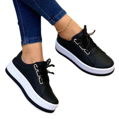 Plus Size Women's Sneaker Outdoor Breathable Casual Shoes New Platform Casual Shoes
