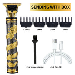 Professional Electric Hair Clipper with LCD Display