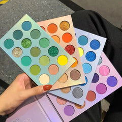 60 Color Beauty Glazed Eyeshadow Palette Colorful Shadows Pallet Glitter Highlighter Shimmer Make Up Pigment Matte Eye Shadow