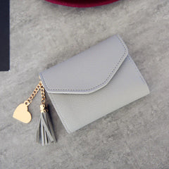 Long Clutch bag Bag heart-shaped Pendant Multi-function female women wallet