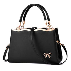 Women's Fashion Simple High Capacity Plain Crossbody Shoulder Bag Handbag