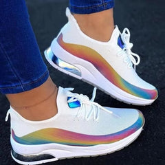 Women's Mesh Lace-up Sneakers