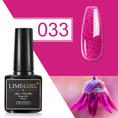 Limegirl 80 Farben Gel Nagellack Maniküre Set UV LED Poly Malerei Gel Nail Art Design Base Top Primer Mantel Nagel Gel Lacke 