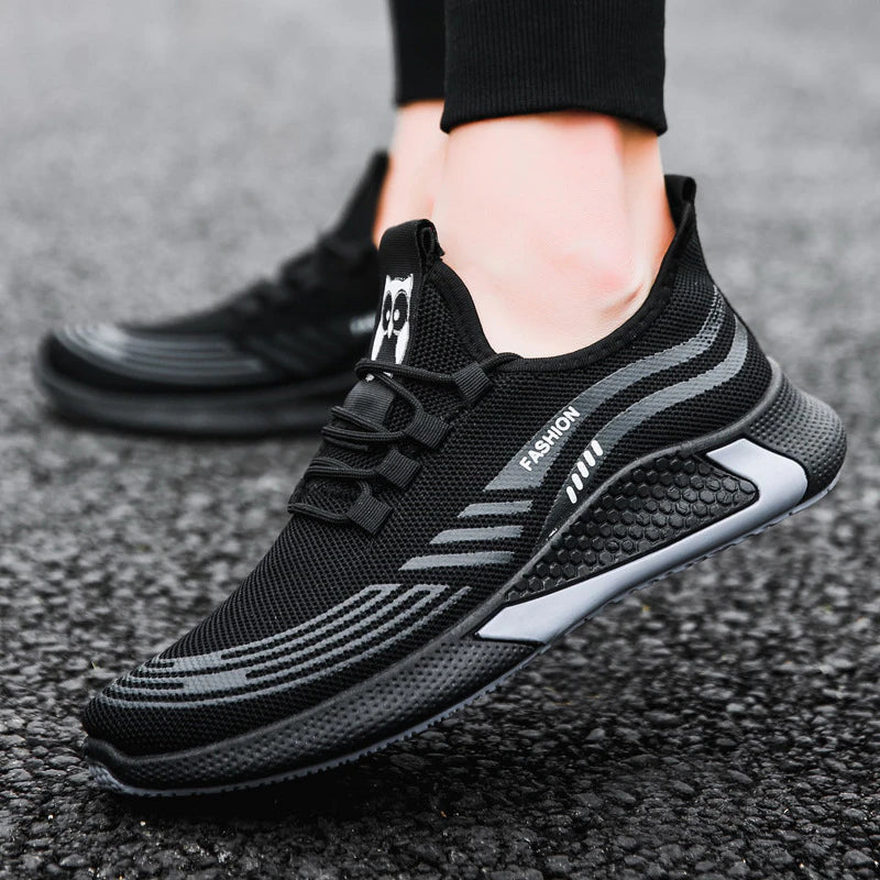 Men's Shoes 2023 Spring Casual Sports Shoes Men's Flyknit Trend Shoes Student Running Shoes Men's Single Shoes One Piece