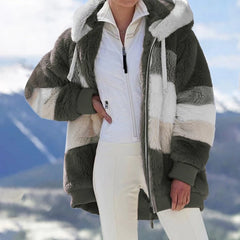 Women's Hooded Mid-length Coat