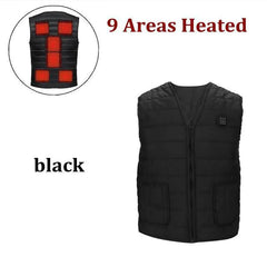 Electrothermal USB Outdoor Men's Soft Cotton Vest