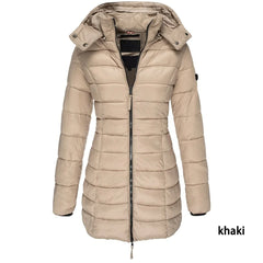 Women Cotton Slim Jacket Keep Warm Cotton Coat