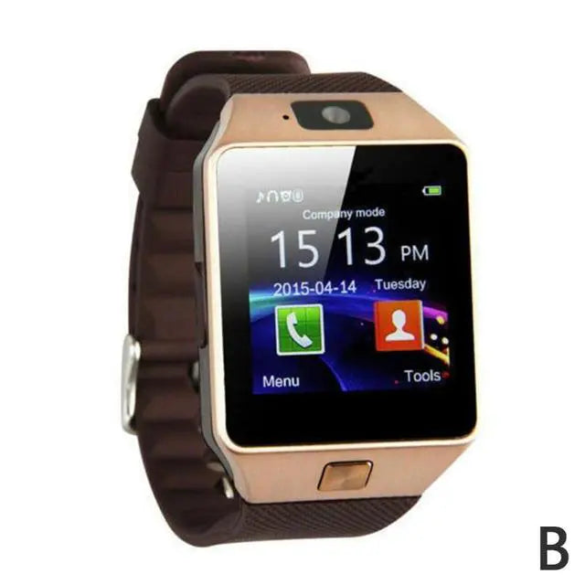 DZ09 Screen Smart Watch with Camera, Bluetooth, and Sim Card