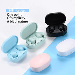 A6S TWS Wireless Bluetooth 5.0 Earphone sport Earbuds Headset With Mic For Xiaomi Samsung Huawei OnePlus smartphone