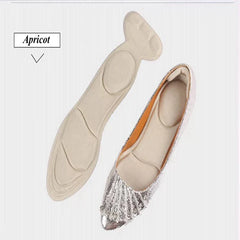 1 Pair Soft T-shaped Foam Invisible Women Arched Support Insert Insole High-heels Insoles Heel Protection Insoles for shoes