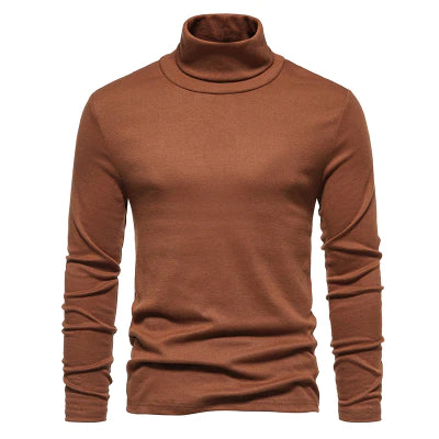 M.O.I Basic High Collar Wool Plush Sweater Underlay