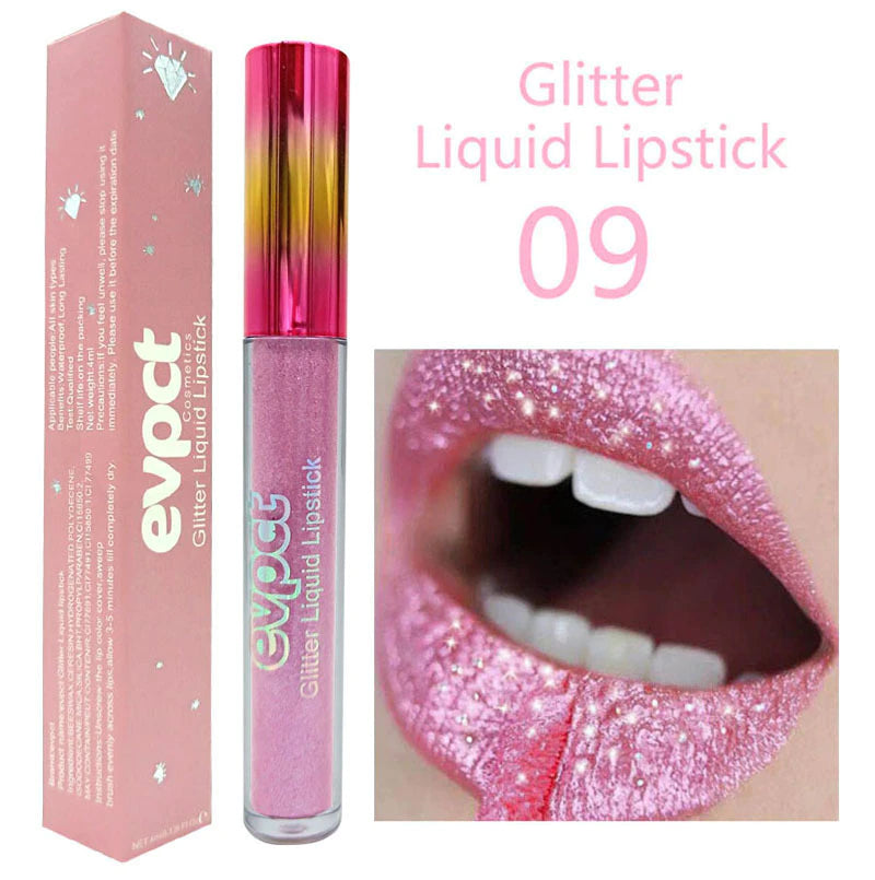 Evpct Diamond Illusion Shiny Matte To Metallic Lip Gloss Lipstick