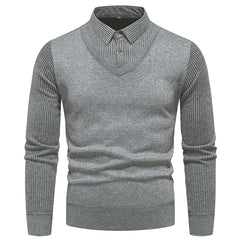 Men's Thickened Fleece-lined Sweater