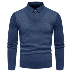Men's Thickened Fleece-lined Sweater