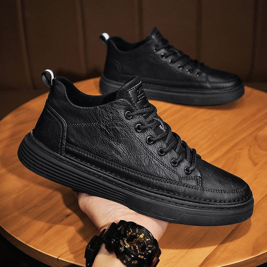 Men's 2024 Fashion PU Leather Sneakers