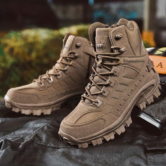 Men's Boots Wear-resistant Non-slip Combat Boots For Outdoor Hiking Trekking