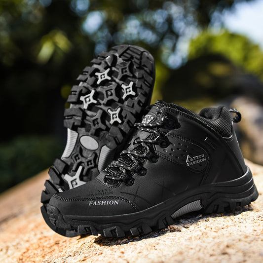 Lightweight and Durable Men's Hiking Boots - Non-Slip and Comfortable for Outdoor Trekking and Camping