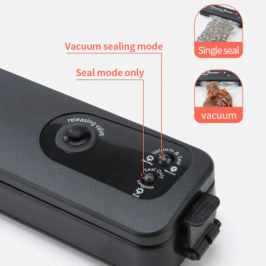 Black Household Vacuum Sealer