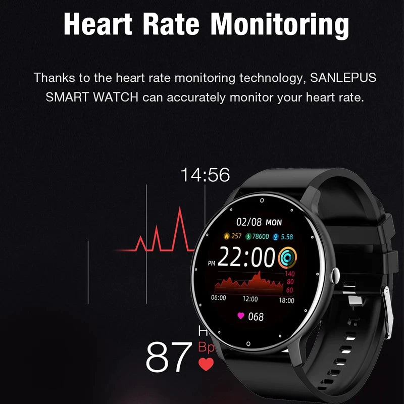 Ultra Thin Smart Watch with Heart Rate Monitor and Fitness Tracker