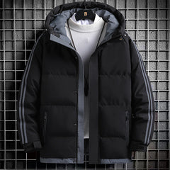 Winter Hooded Cotton Men's Short Coat Winter Clothes