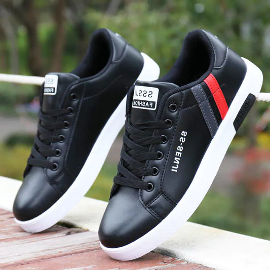 High Quality Men's Leather Casual Sneakers Comfortable Man Shoes Unisex Outdoor Walking Shoe Male Shoes Zapatos De Hombre