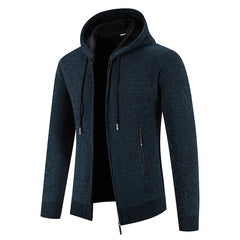 Winter warm jacket men's coat knitted cardigan winter