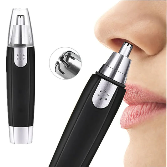 Painless Facial Hair Clippers with Nose Hair Trimmer