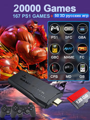 Game Stick 4K HD con 20000 giochi retrò