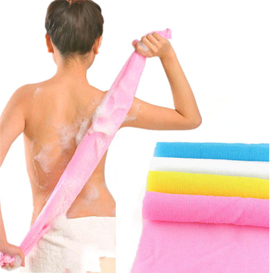 Beauty Skin Bath Wash Towel Long Exfoliating Nylon Bath Cloth Towel, Magic Shower Washcloth For Body