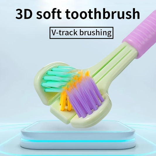 Weiche Borsten-Mundpflege-Zahnbürste für Erwachsene 