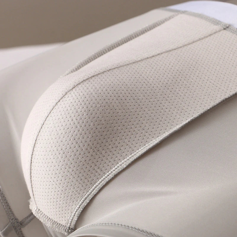 4Pcs Men's Polyester Fiber Ice Silk Seamless Universal Waist Height Underwear