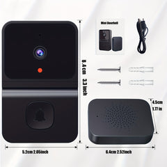 Wireless Doorbell with HD Camera and Night Vision