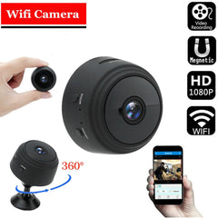 A9 Mini Camera - WiFi, 1080P HD, Night Vision, Voice Video, Security