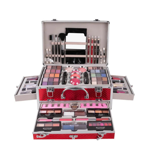 FantasyDay All-in-One-Weihnachts-Make-up-Geschenkset | Make-up-Set für Frauen, komplettes Kit, unverzichtbares Starter-Paket, inklusive Lidschatten-Palette