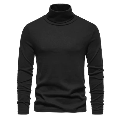 M.O.I Basic High Collar Wool Plush Sweater Underlay