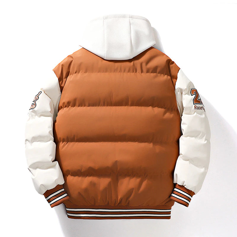 Men's Winter Fashion Hooded Cotton-padded Jacket
