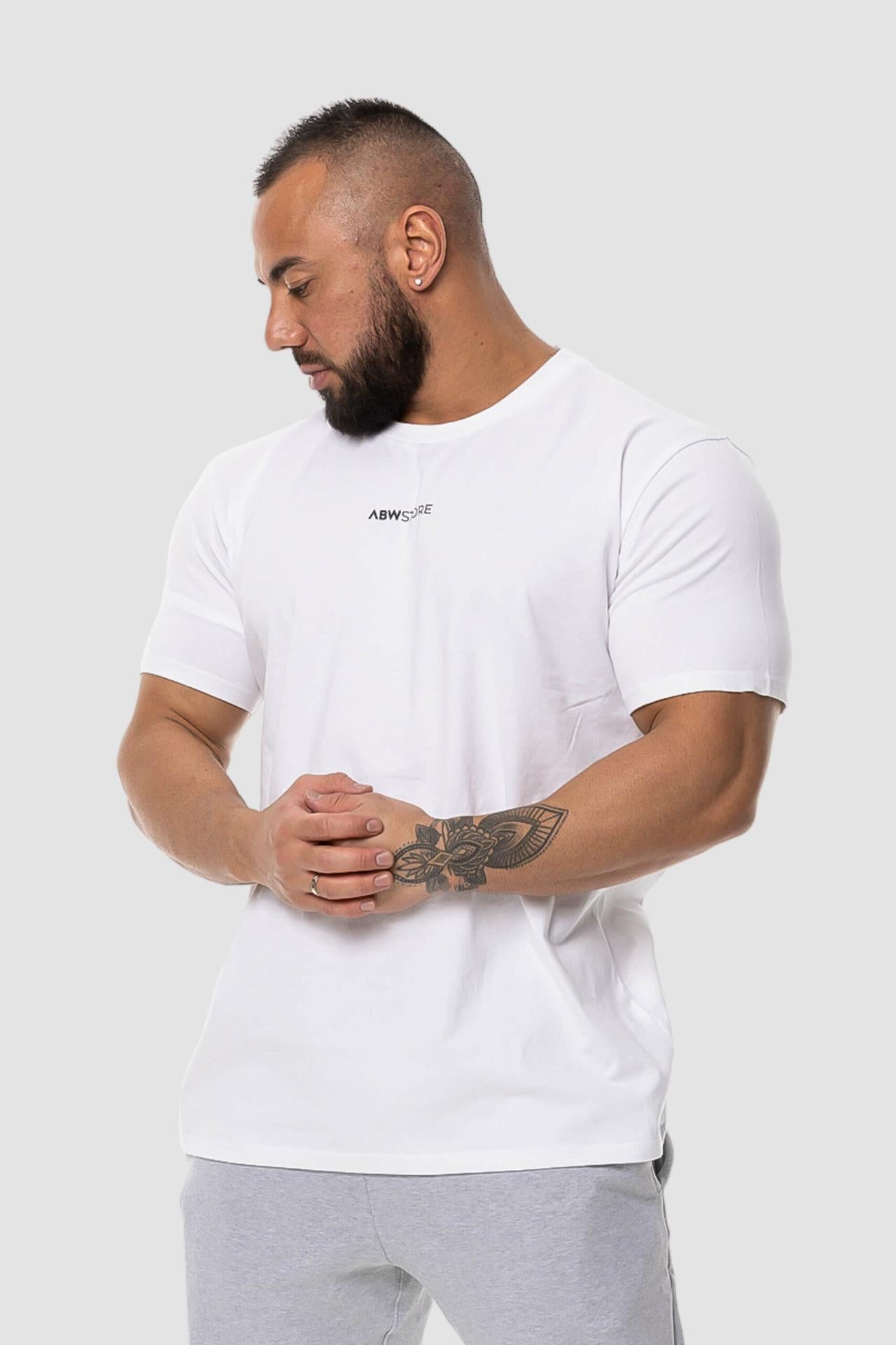 Men's Cotton Short Sleeve Round Neck T-shirt